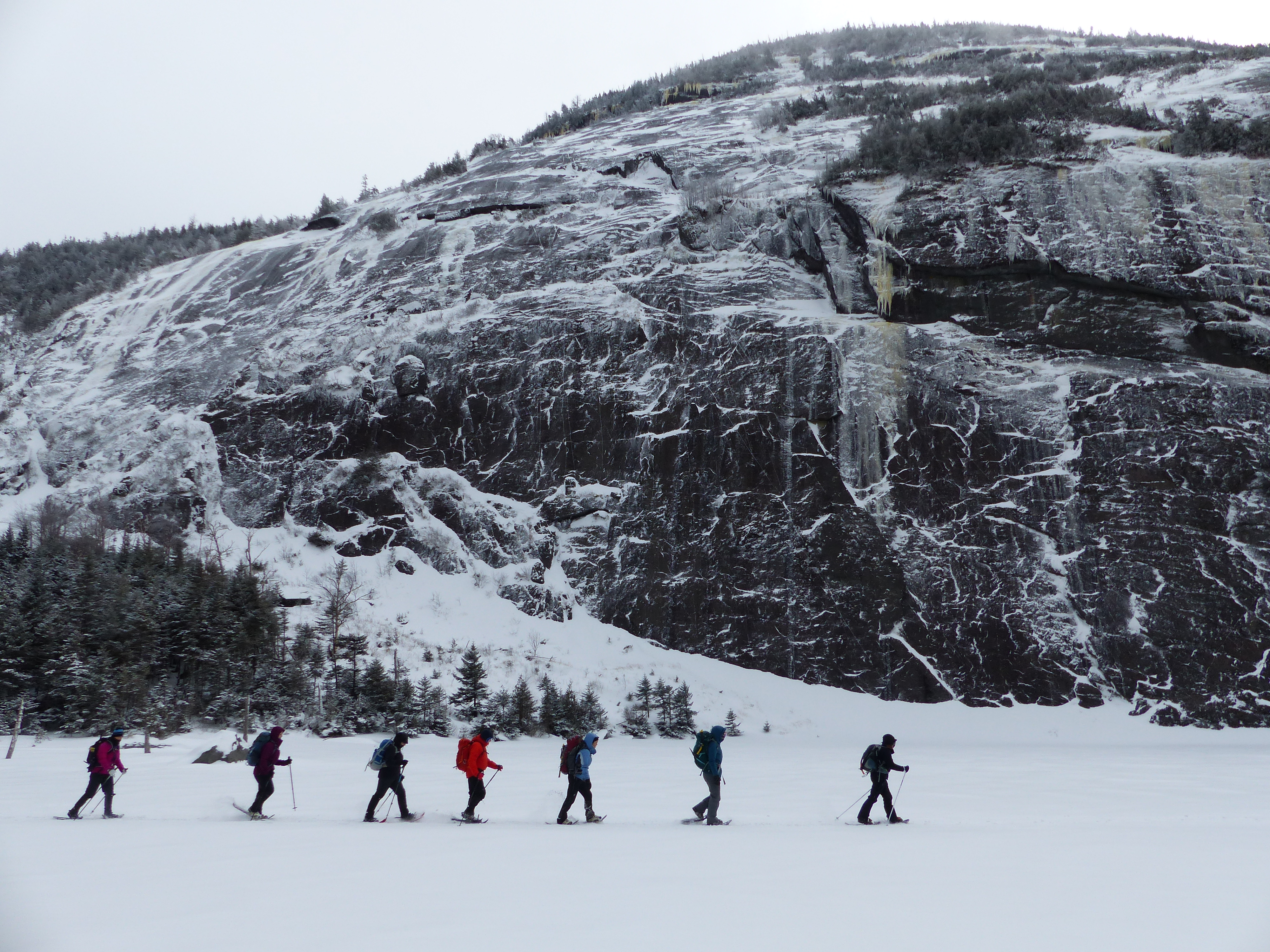 Snowshoeing